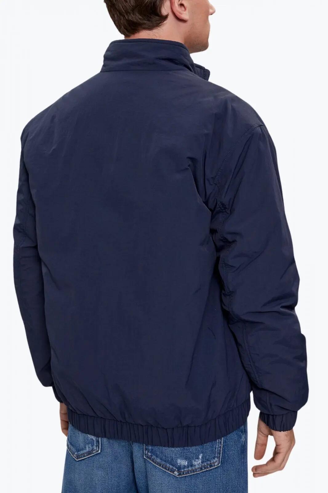 Geaca bomber barbati, Essential Relaxed Fit, Tommy Jeans, Bleumarin 2/6