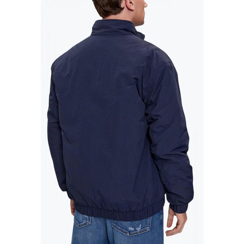 Geaca bomber barbati, Essential Relaxed Fit, Tommy Jeans, Bleumarin