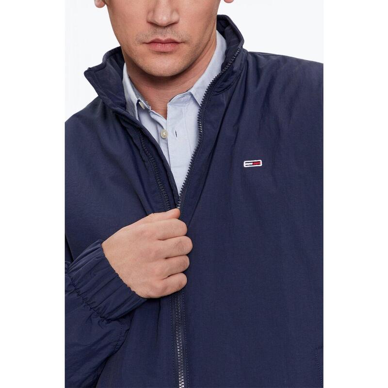 Geaca bomber barbati, Essential Relaxed Fit, Tommy Jeans, Bleumarin