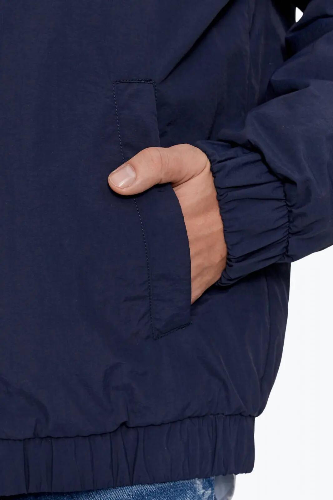 Geaca bomber barbati, Essential Relaxed Fit, Tommy Jeans, Bleumarin 5/6
