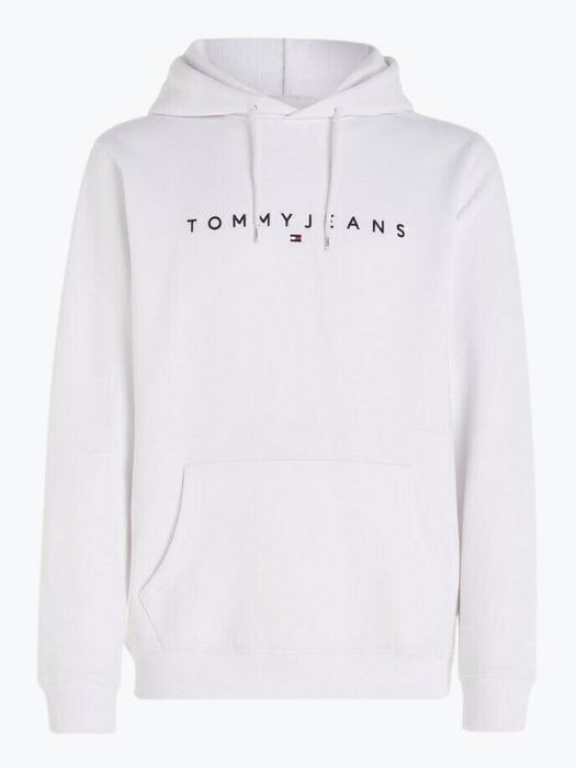 Felpa uomo regular con logo lineare 4/5