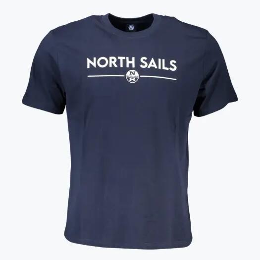 Men's Cotton T-Shirt North Sails Regular Fit with Logo Print