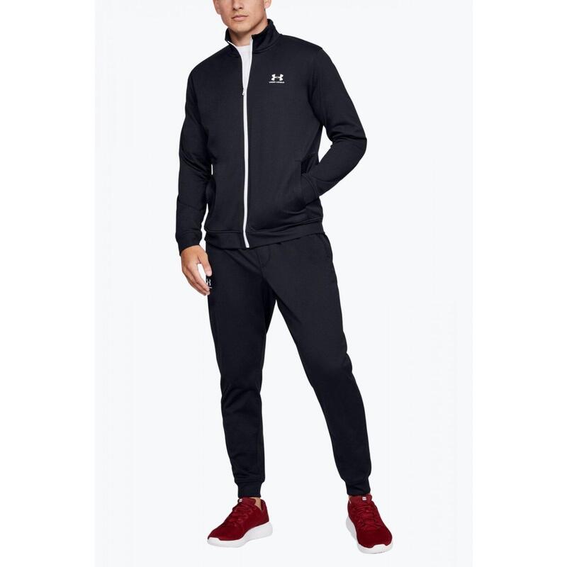 Bluza cu fermoar si logo negru