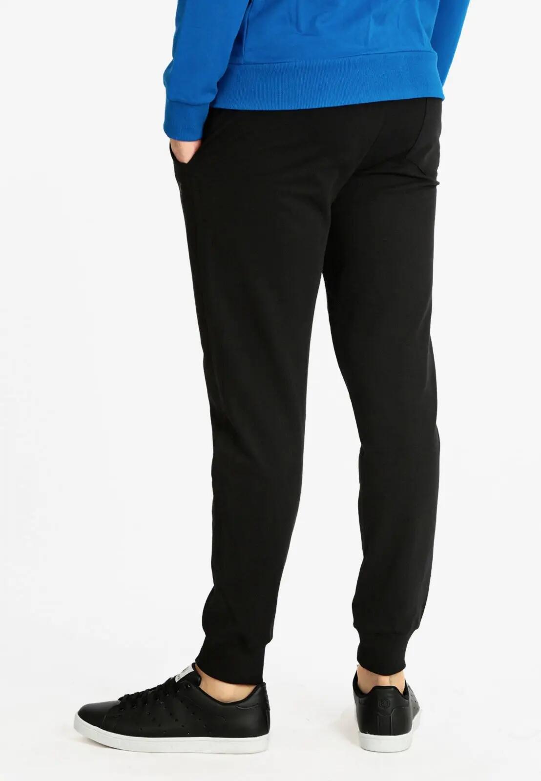 Pantaloni sport cu bata elastica si buzunare oblice, U.S. GRAND POLO 2/6