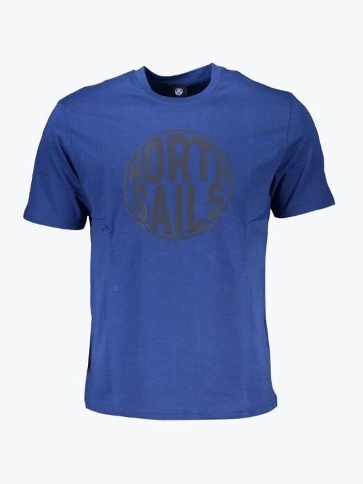Tricou din bumbac cu imprimeu cu logo, Regular fit, North Sails