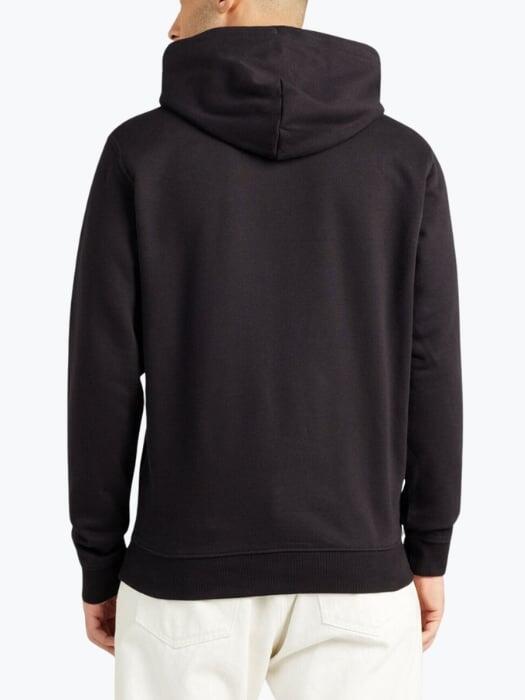 Felpa uomo regular con logo lineare 2/5