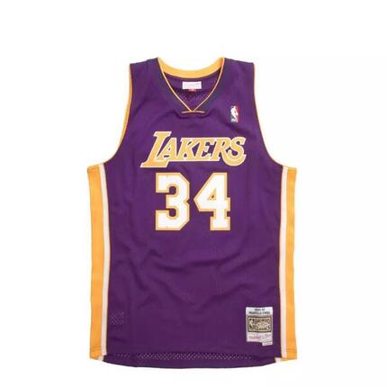 Maillot NBA Shaquille O'Neal Los Angeles Lakers 1999-00 Hardwood Classics Mitche