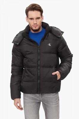 Felpa uomo in pile con profilo colorblock