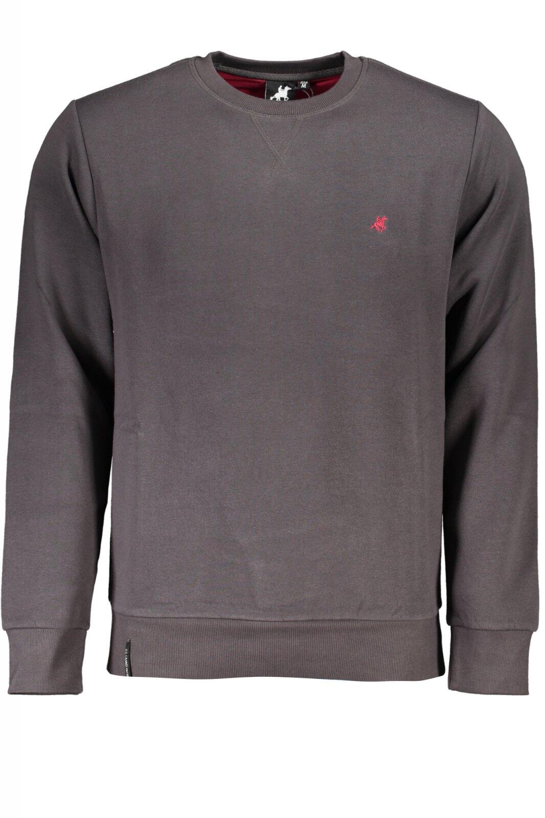 Bluza barbati cu maneca lunga si imprimeu cu logo U.S. GRAND POLO