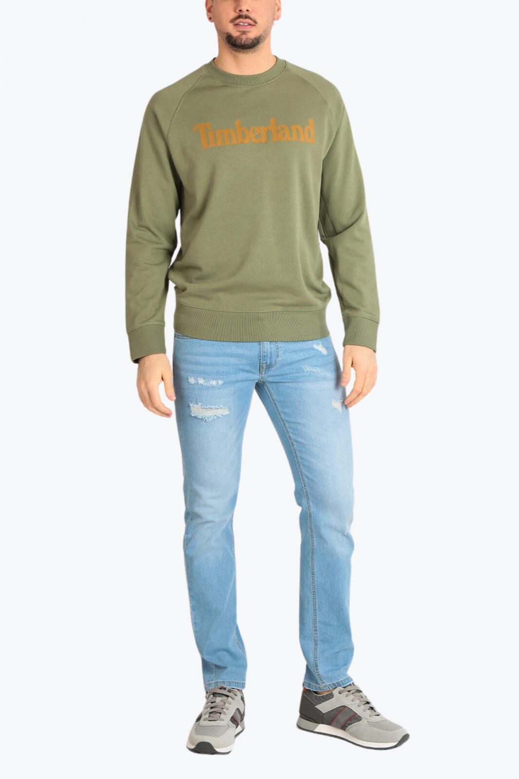 Sweatshirt - sportswear - Homem - Gola redonda com logo - Ajuste regular 4/4