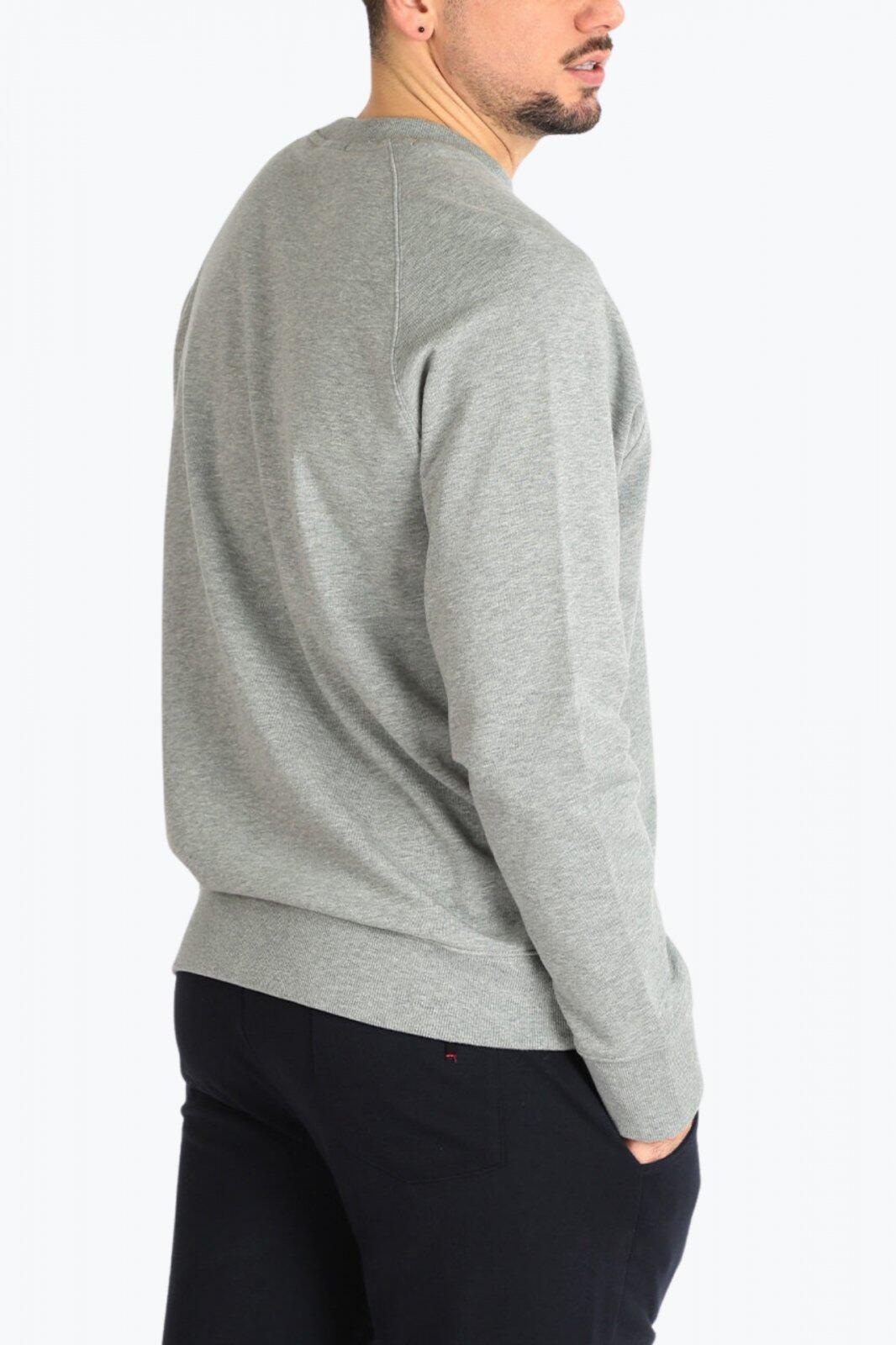 Felpa uomo girocollo con maniche a raglan 4/4