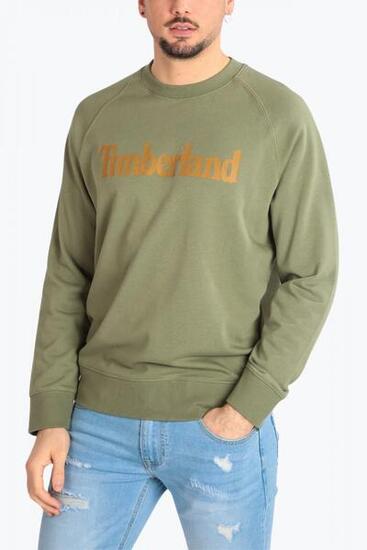 Felpa uomo girocollo con logo