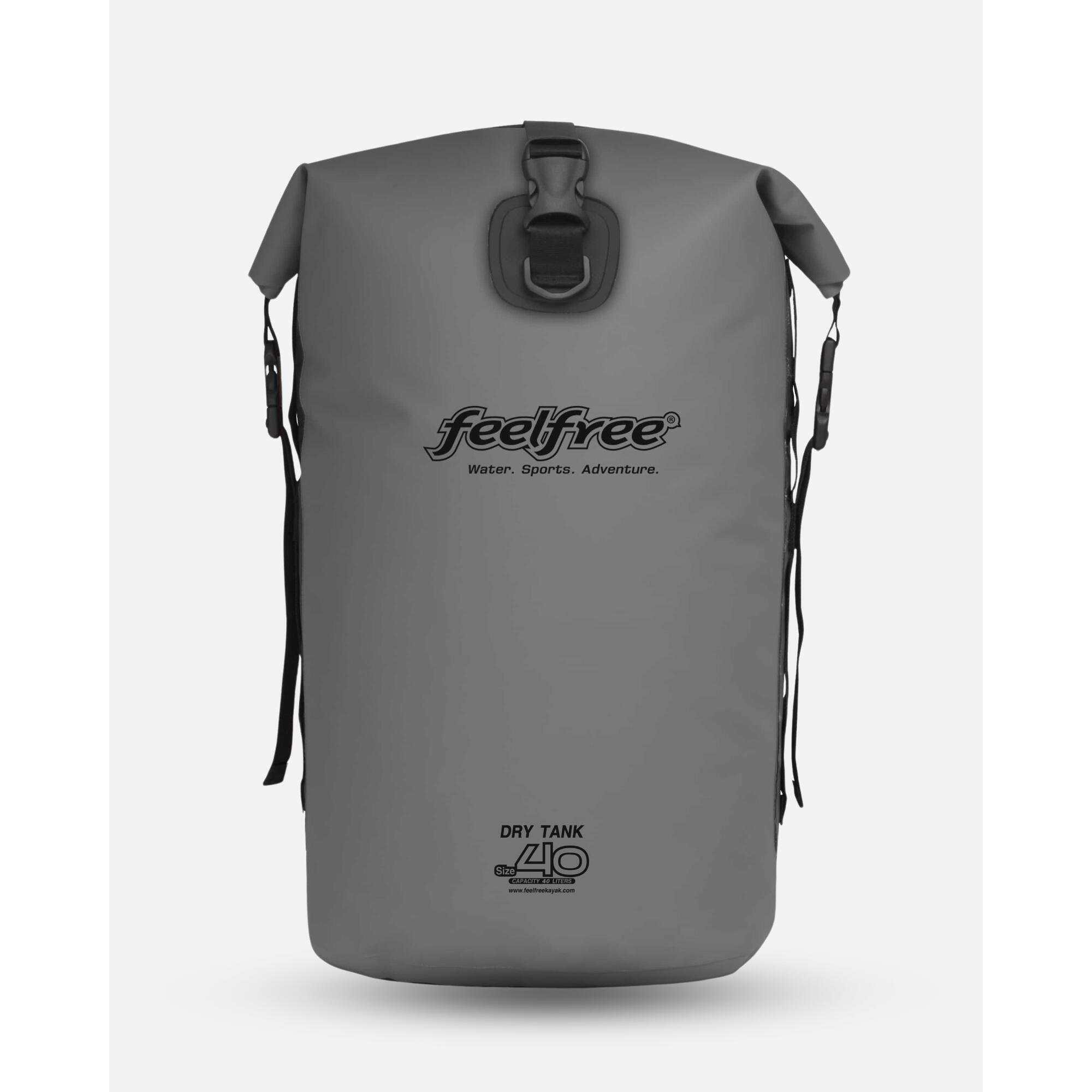 Feelfree - Sac À Dos Étanche Dry Tank - Sac Étanche - Gris - 40 L - Decathlon
