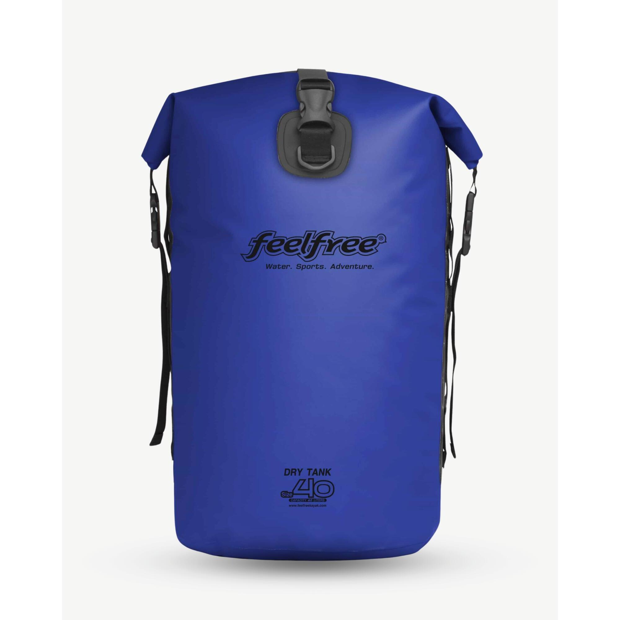 Feelfree - Sac À Dos Étanche Dry Tank - Sac Étanche - Bleu - 40 L - Decathlon