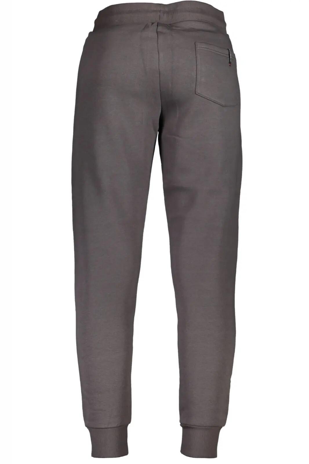 Pantaloni sport cu bata elastica si buzunare oblice, U.S. GRAND POLO 2/4