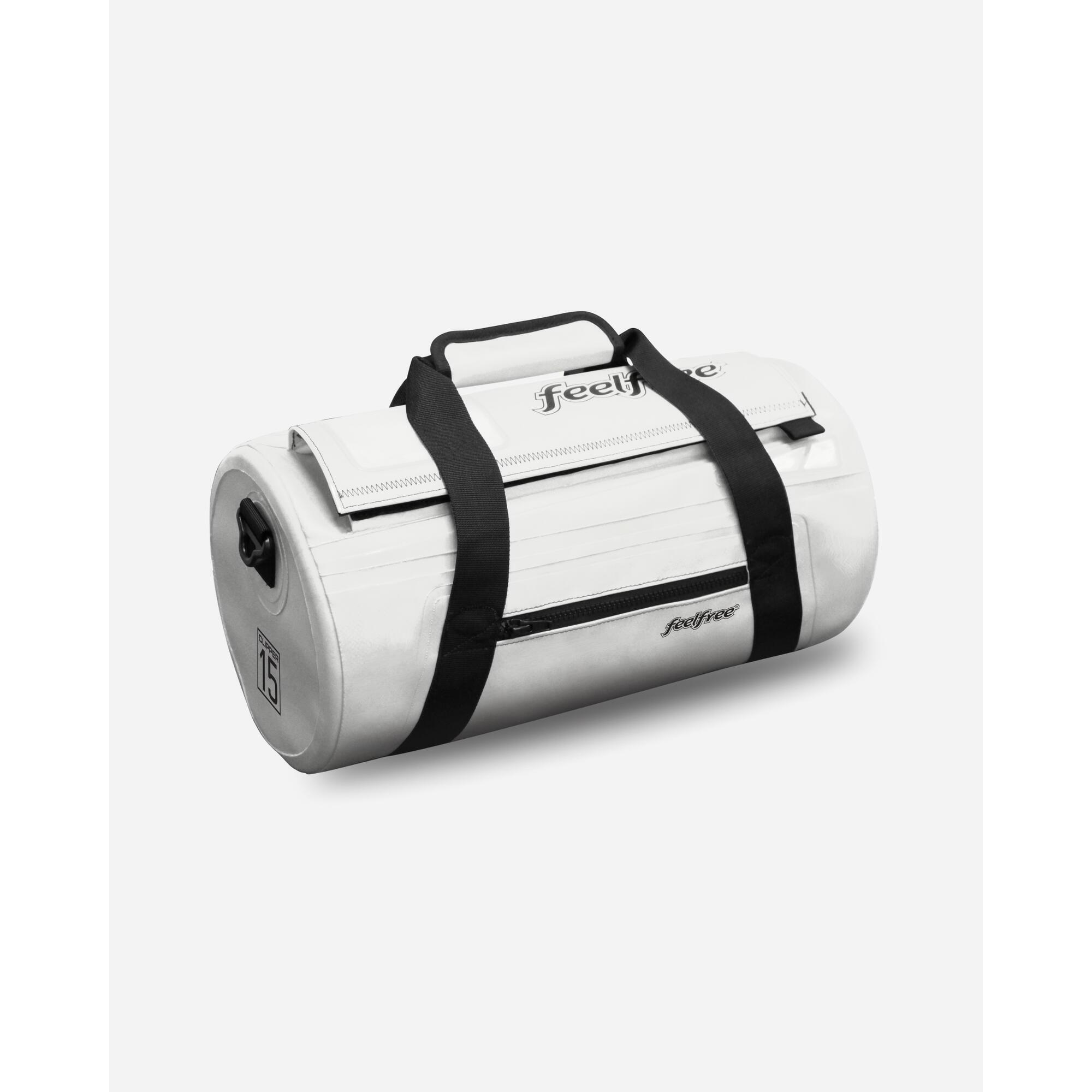 Feelfree - Sac Bateau Étanche Clipper - Sac Étanche - Blanc - 15 L - Decathlon