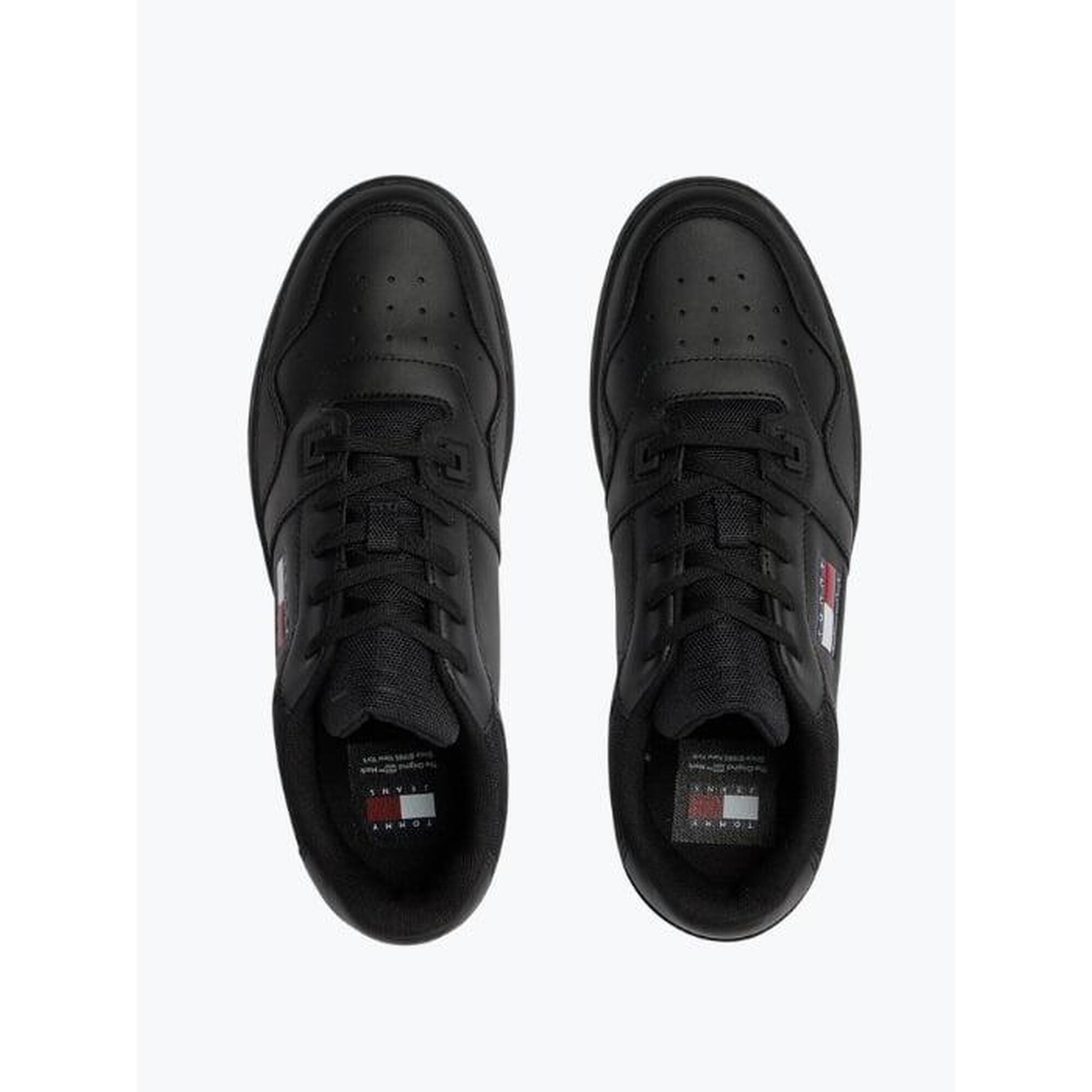 Sneakers barbati Tjm Retro Basket Ess, EM0EM01395, Negru