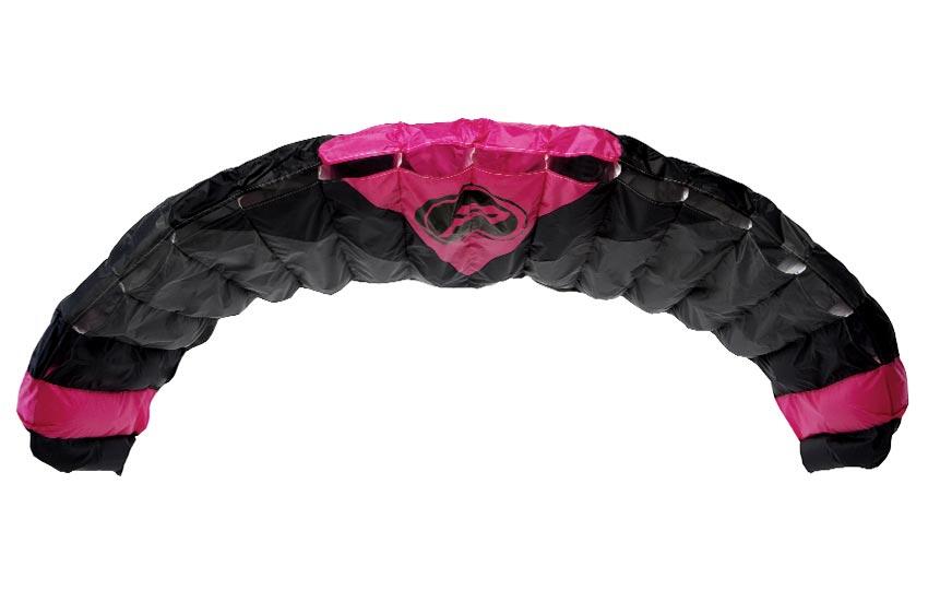 Lenkmatte Paraflex Quad 5.0 (schwarz-pink) - flugfertig inkl. Dyneemaleinen 2/7
