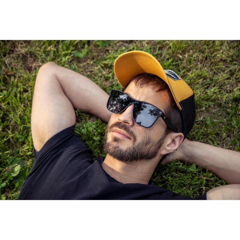 Gafas de sol POLARIZADAS Hombre/Mujer | UV400 | Libre de BPA (Negro)