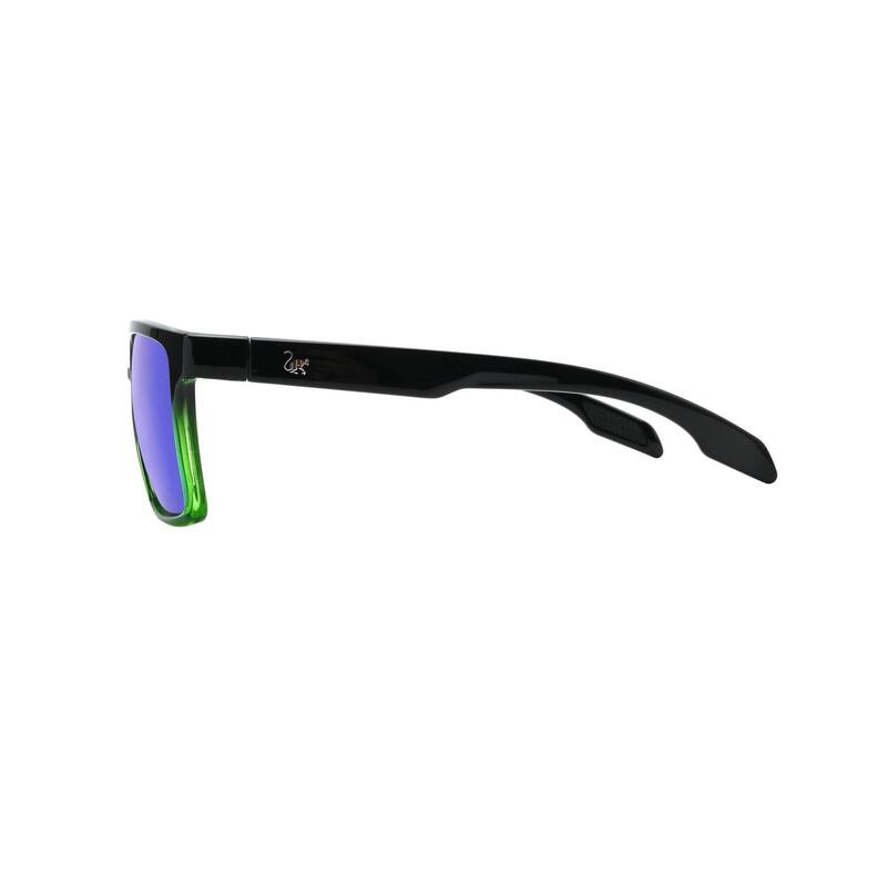 Gafas de sol polarizadas para hombre/mujer, TR90, UV400 (Verde)