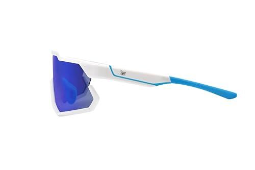 Gafas de sol deportivas Unisex - TR90 / Protección UV400 (Blanco) 4/5