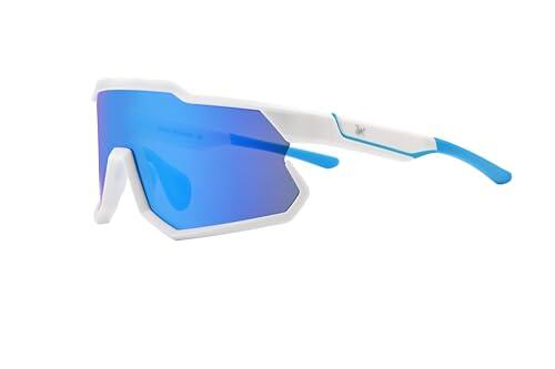 Gafas de sol deportivas Unisex - TR90 / Protección UV400 (Blanco) 5/5