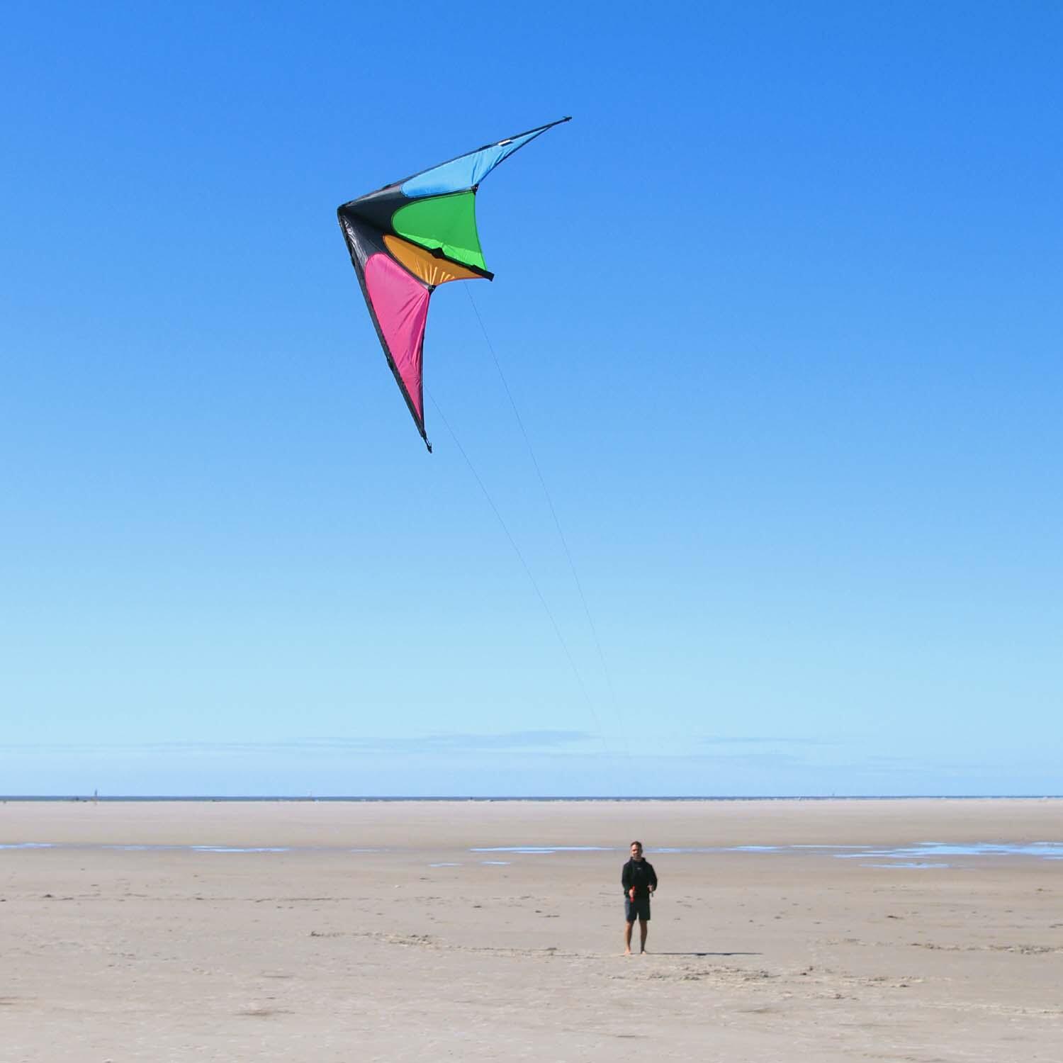 Cometa acrobática Wolkensturmer Sprinter 181000 Rainbow 140 cm 3/5