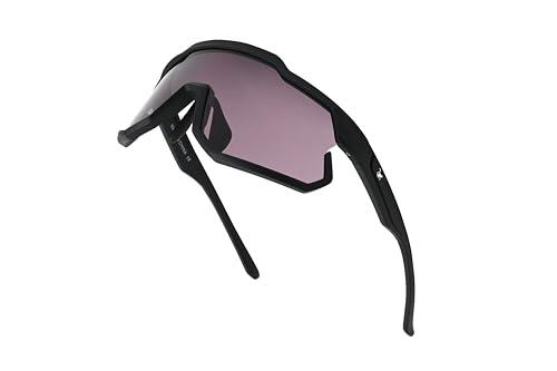 Lunettes de soleil sport unisexes – TR90 / Protection UV400 (Vin) 2/7