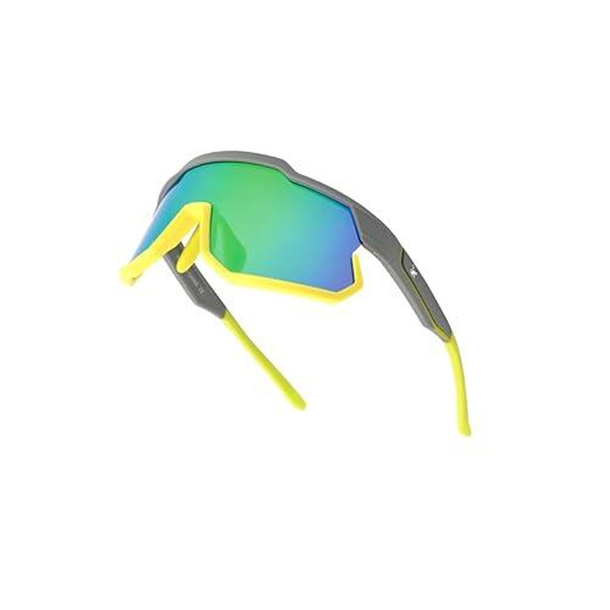 Gafas de sol deportivas Unisex - TR90 / Protección UV400 (Amarillo)
