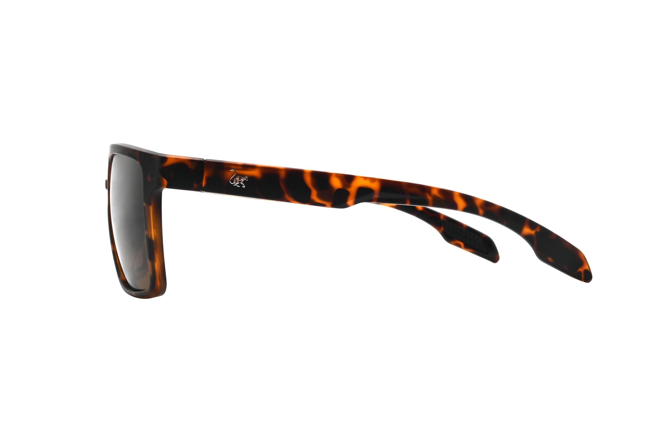 Lunettes de soleil Unisex - Polarisées / UV400 (écaille de tortue) 3/4