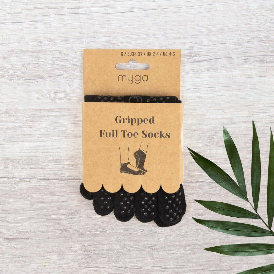 Antypoślizgowe skarpetki z palcami do jogi myga Yoga Toe Socks - S 3/7