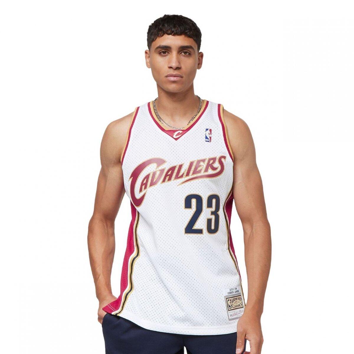 Maillot NBA Lebron James Cleveland Cavaliers 2003-04 Mitchell & ness swingman Ha 2/5
