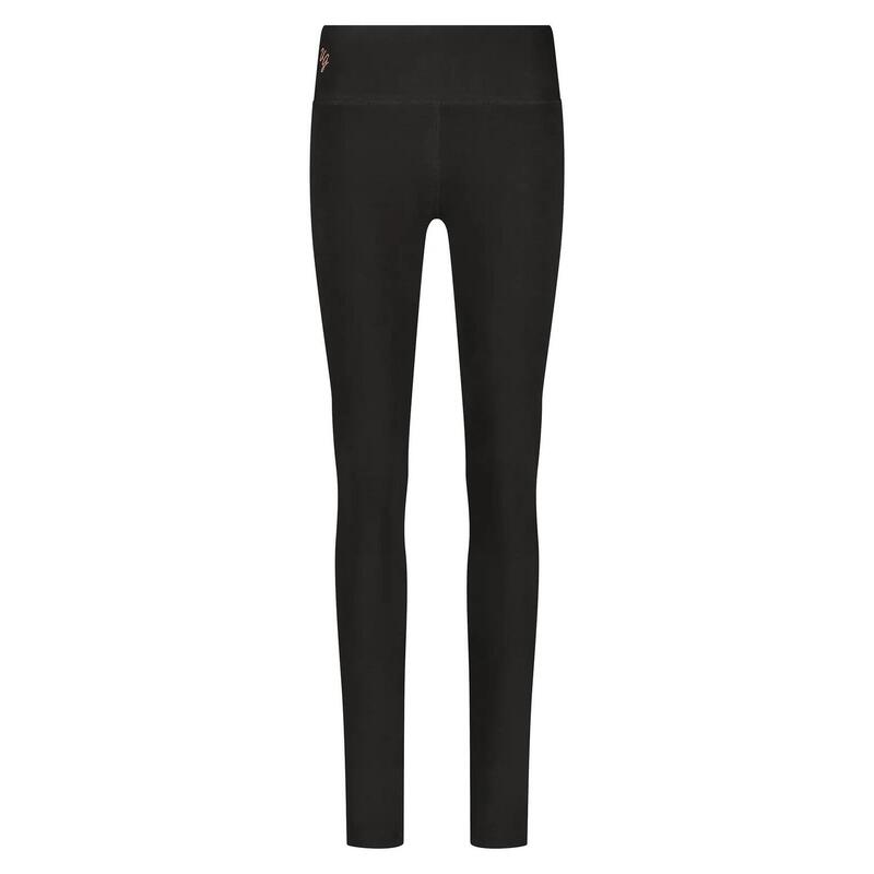 Legging de yoga Bhaktified - taille mi-haute en coton biologique - Noir Onyx