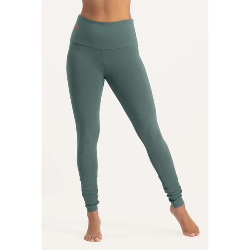 Legging de yoga Satya - Legging tendance taille haute dry fit - Forest