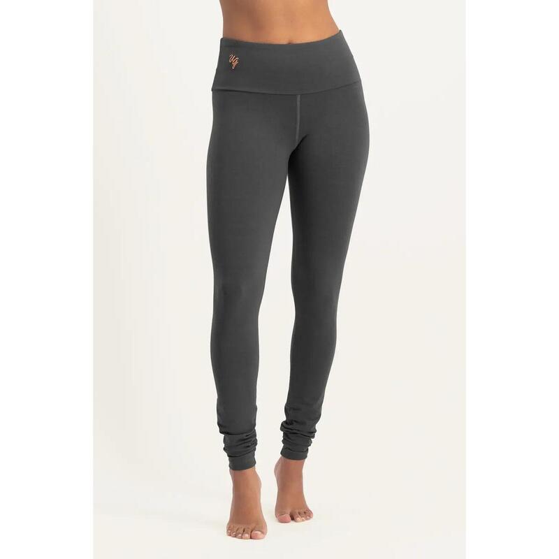 Satya - High-waist legging van bamboe & biologisch katoen - Ash