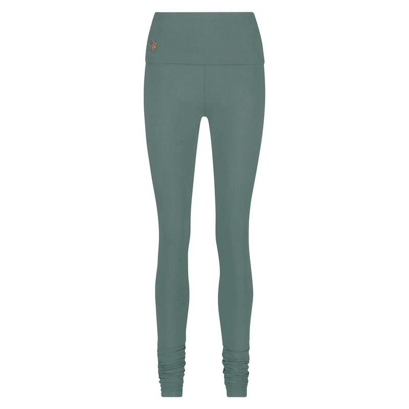 Shaktified - Legging de yoga confortable avec Bordure en revers - Forêt