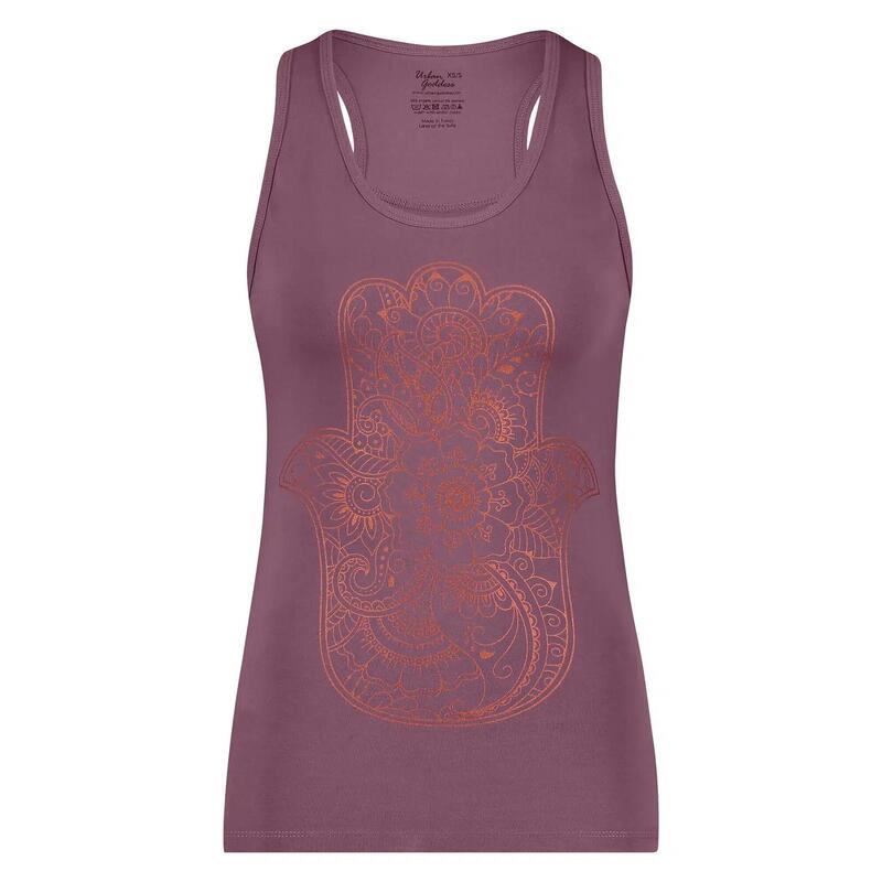 Débardeur de yoga Hamsa Core - Mauve