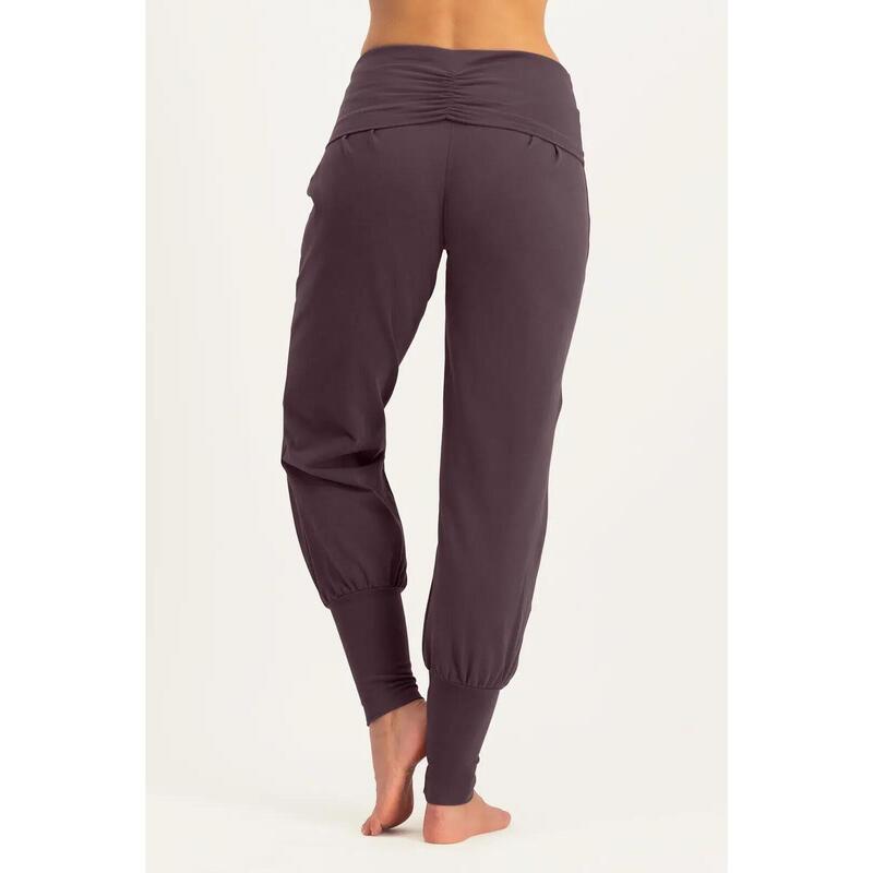 Pantalon de yoga Devi - Pantalon Aladdin ample confortable - Berry