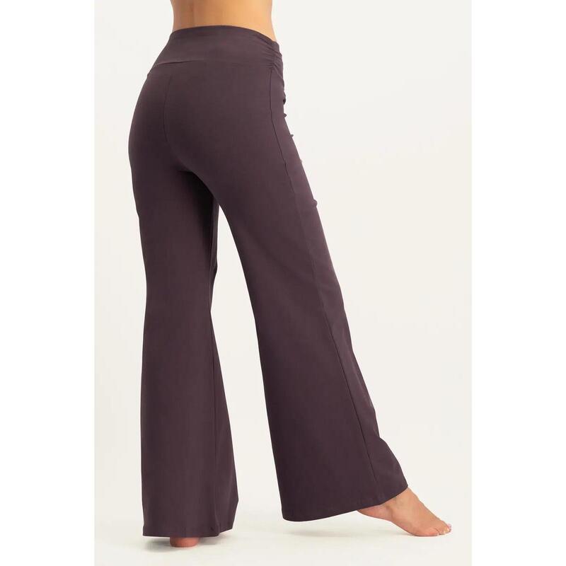 Pantalon de yoga tendance à coupe ample Maeve - Berry