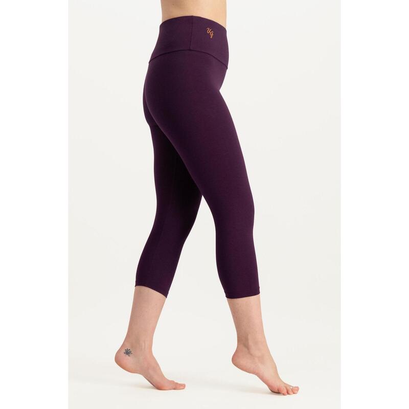 Legging de yoga Satya capri - Legging tendance taille haute dry fit - Bloom