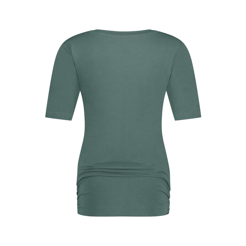 Kami Yoga Tee met heupband - Forest