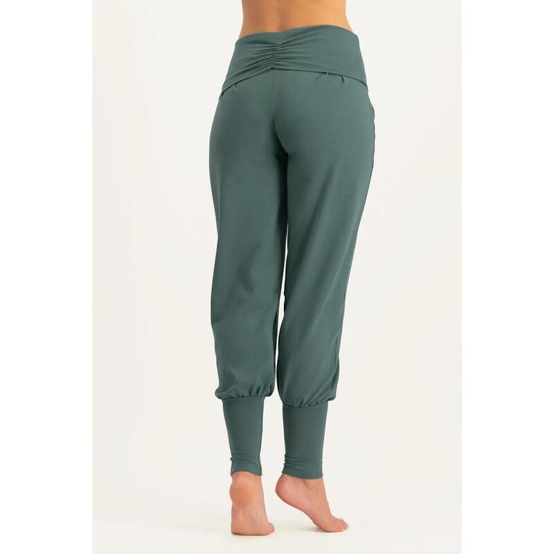 Pantalon de yoga Devi - Pantalon Aladdin ample confortable - Forêt