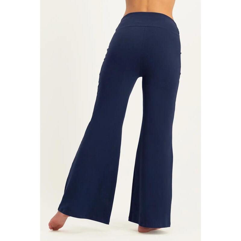 Pantalon de yoga tendance à coupe ample Maeve - Blue Minuit