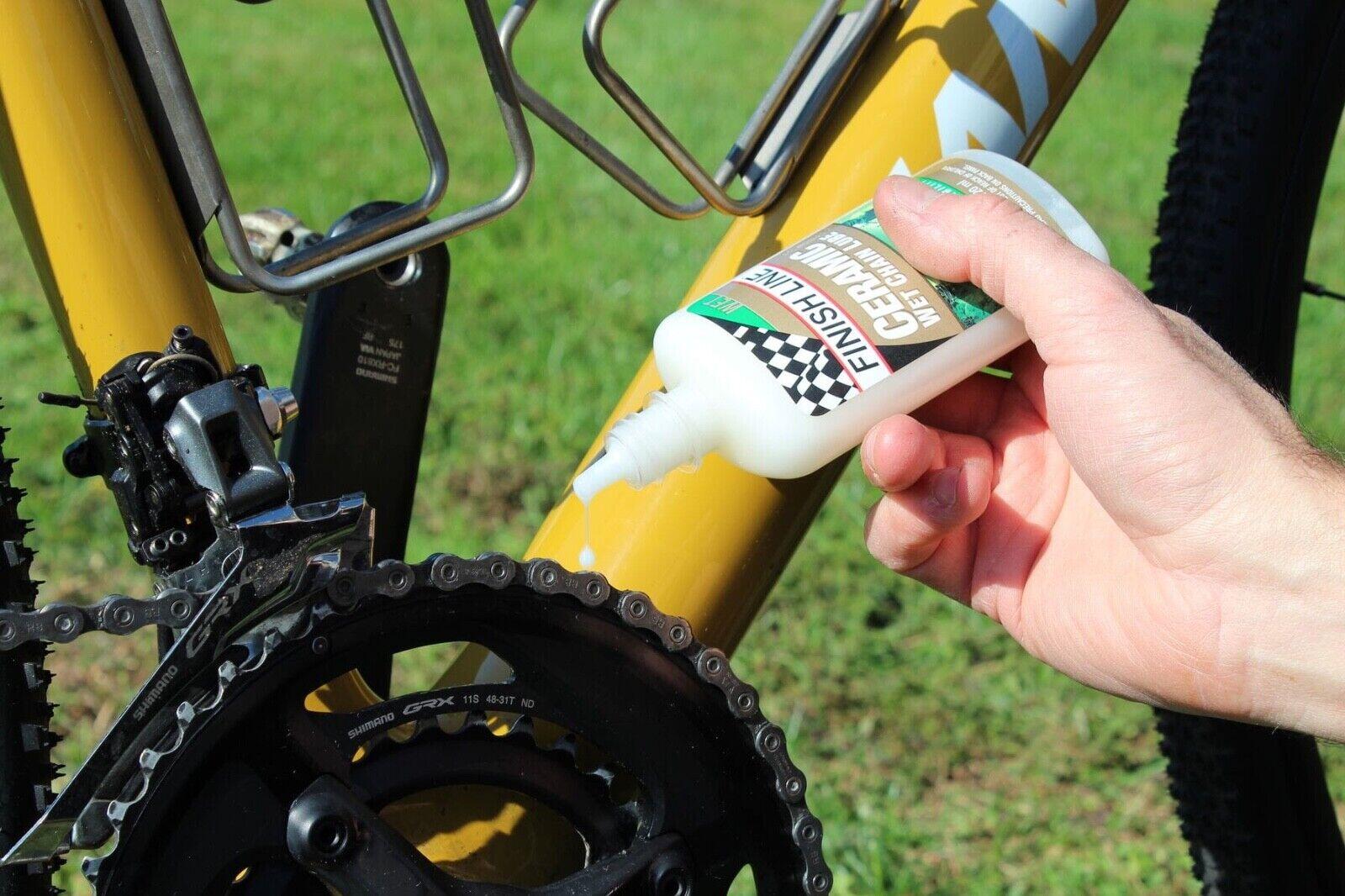 Olej syntetyczny do łańcucha Finish Line Ceramic Wet Lube 3/3