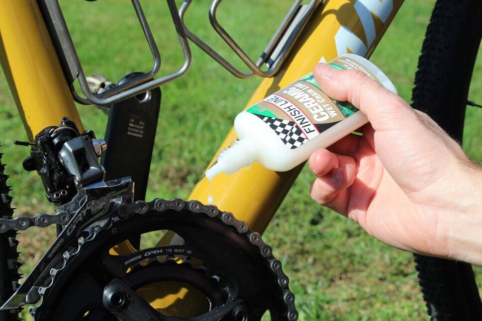 Finish Line Ceramic Bike Wet Lubricant 60ml/2oz Road MTB Cycling FINISH