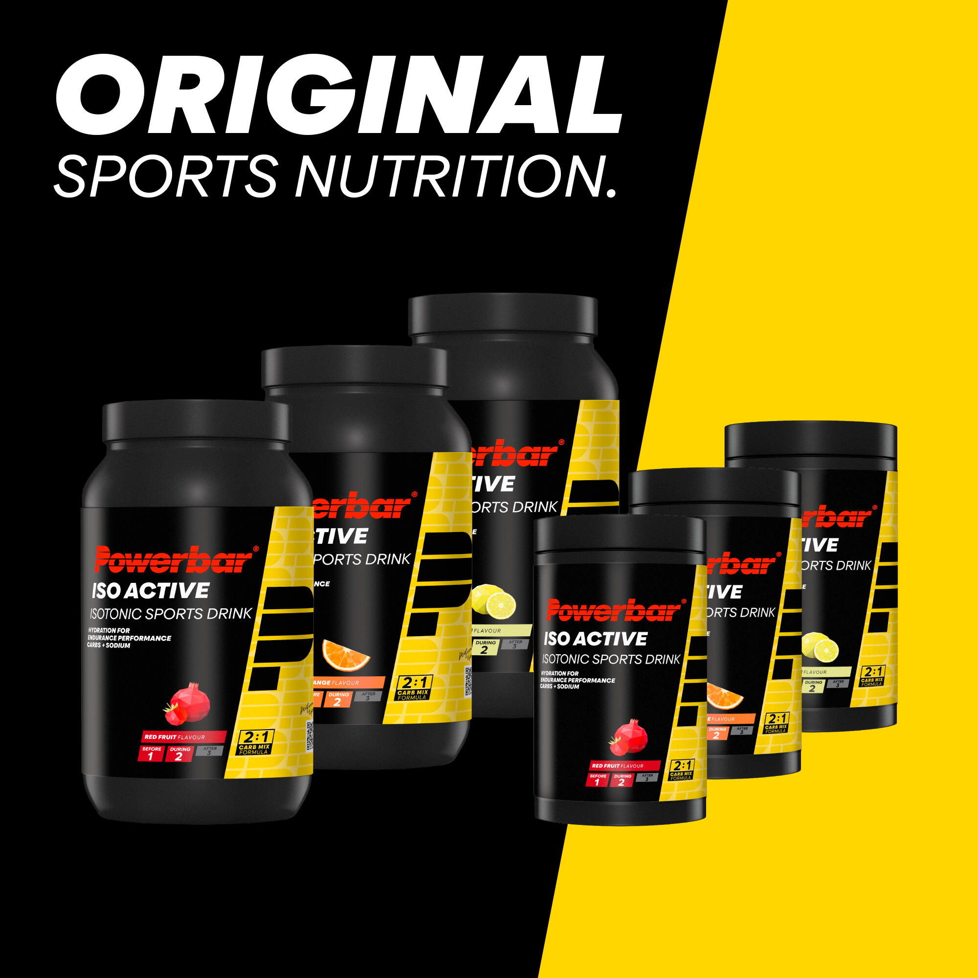 Isoactive Lemon 2x600g Isotonisches Sportgetränk - 5 Elektrolyte Pulver 3/4
