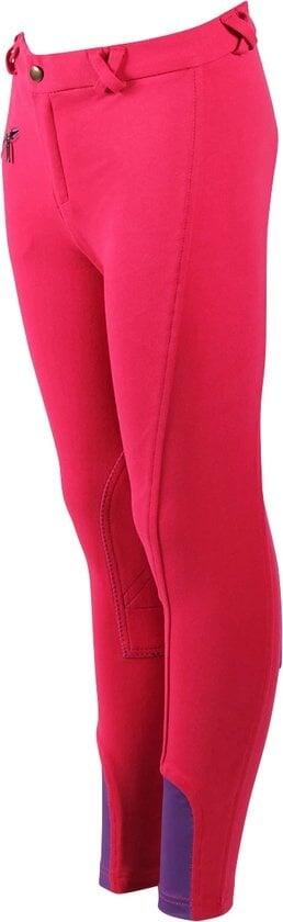 Pantalon d'équitation QHP Junior - Fuchsia 3/3