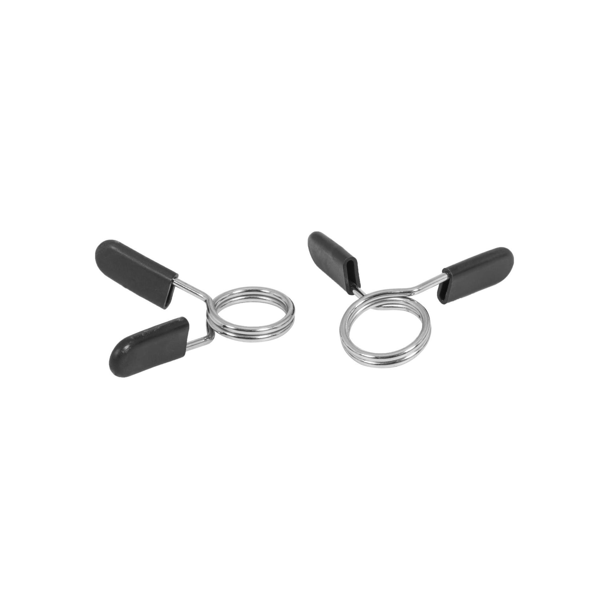 Gorilla Sports - 1 Paire De Stop Disques Pour Barre 30 Mm | Accessoire Musculation - Stop-disque - Gris - Taille Unique - Decathlon