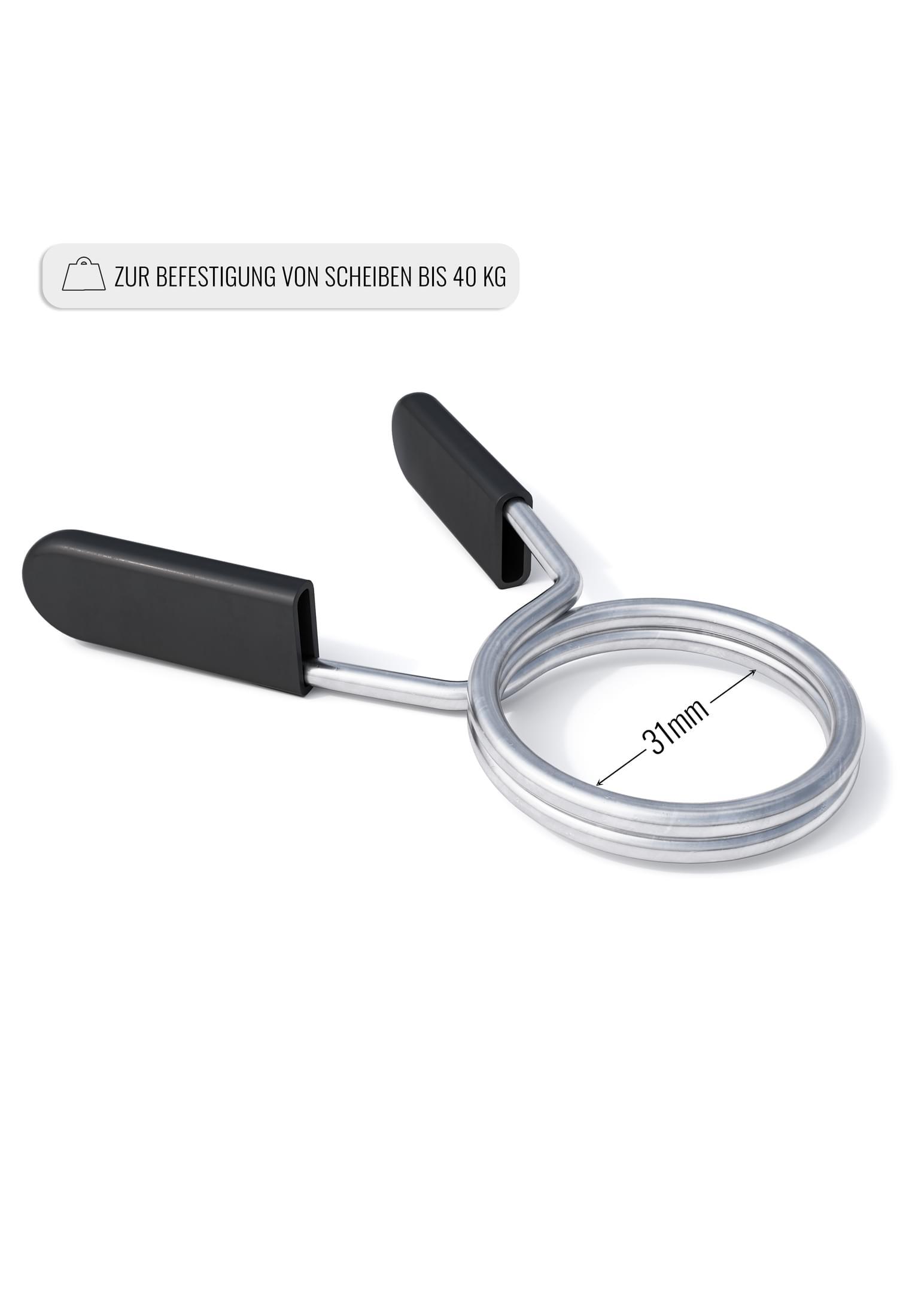 Veersluitingen - Haltersluiting - 30/31 mm - Set van 2 4/7