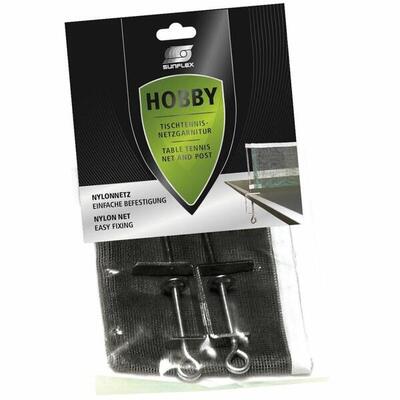 Siatka do tenisa stołowego z uchwytami SUNFLEX Hobby 20240
